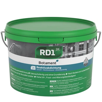 Универсальная многофункциональная гидроизоляция RD 1 Universal MC-Bauchemie RD 1 Universal, 2,5 кг (для кровли, басейна, фундамента)