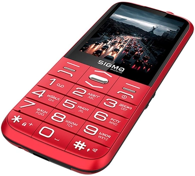 Мобільний телефон Sigma mobile Comfort 50 Grace Type-C Red (4827798121825)