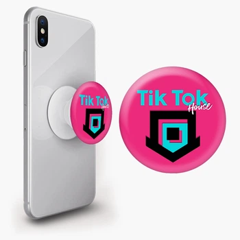 Попсокет (Popsockets) держатель для смартфона Дрим Тим Хаус (Dream Team House) (8754-3033-WT) Белый