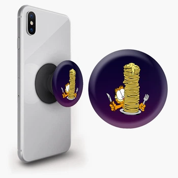 Попсокет (Popsockets) держатель для смартфона Гарфилд (8754-2042-BK) Черный