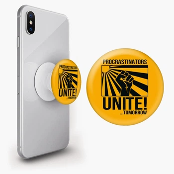 Попсокет (Popsockets) держатель для смартфона Объединяйтесь (8754-2028-WT) Белый