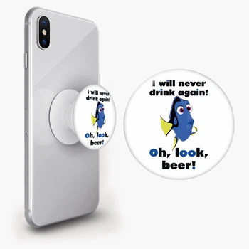 Попсокет (Popsockets) держатель для смартфона В поисках Доры (8754-2048-WT) Белый