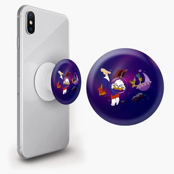 Попсокет (Popsockets) держатель для смартфона Скрудж Макдак (8754-2025-WT) Белый