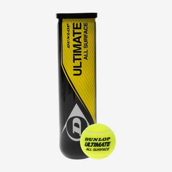 Тенісні м'ячі Dunlop Ultimate All Surface 4ball