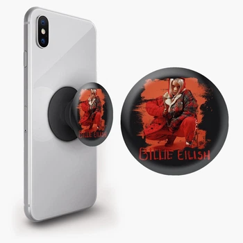 Попсокет (Popsockets) держатель для смартфона Билли Айлыш (8754-1214-BK) Черный