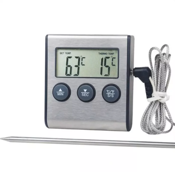 Электронный кухонный термометр с выносным щупом UNi Thermometer