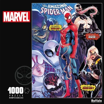 Пазл Buffalo Marvel - The Amazing Spiderman Legacy #802 Неймовірна людина-павук Спадщина 1000 шт. (‎11784)