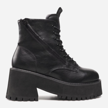Жіночі черевики високі DeeZee WS110112-01 37 23.5 см Чорні (5903698996202)
