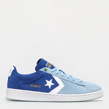 Чоловічі кеди низькі Converse Pro Leather Gold Standard - Rubber Rand 170239C 45 (11) Bright Blue (194432709867)