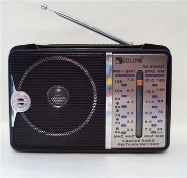 Портативный радиоприемник GOLON RX-606AC батарейки, от сети