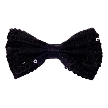 Краватка-метелик Паєтки SETA Decor 122-268BLK