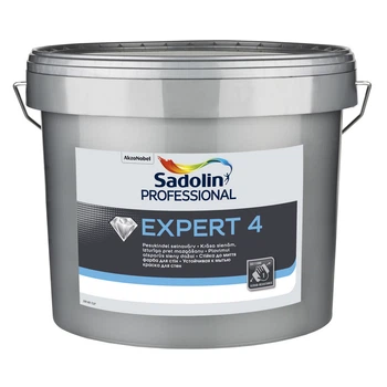 Sadolin Expert 4 - Для отделки стен и потолков, 2.33 л., Бесцветный