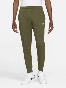 Спортивні штани чоловічі Nike Club Jogger BV2671-327 2XL Rough Green/Rough Green/White (195238903541)