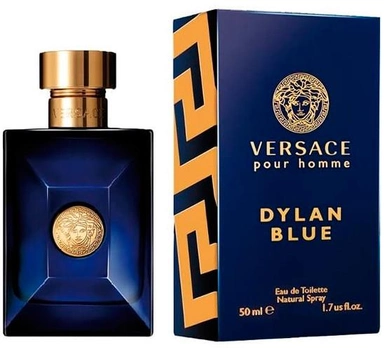 Туалетна вода для чоловіків Versace Pour Homme Dylan Blue 50 мл (8011003825738)