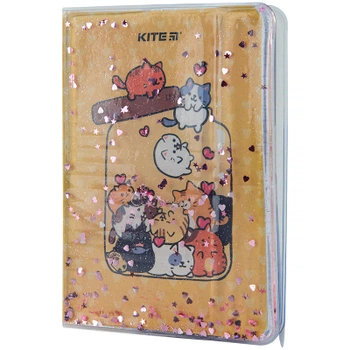 Блокнот Kite Cats, А6, 80 листов, клетка (K22-231-4)