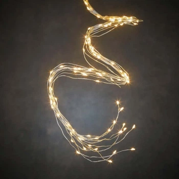 Гирлянда Luca Lighting Охапка струн 2 м серебряная струна теплый белый (8718861853377)