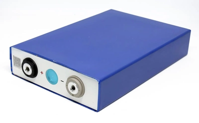 Аккумулятор prismatic LiFePO4 (LFP) EVE LF90-73103, 90Ah, Grade A, 3.6/3.2/2.5V, M6, Blue