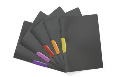Папка для документов с клипом Durable Duraswing Color 5 шт
