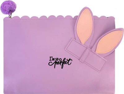 Папка Cool For School Rabbit на молнии C4 33 х 24 см (CF32048)