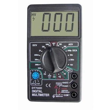 Мультиметр тестер цифровой с прозвонкой Digital Multimeter DT-700D