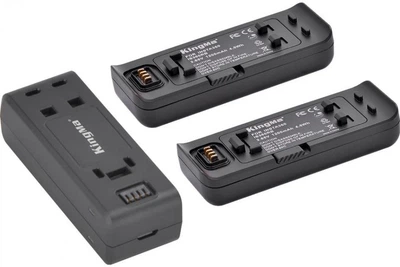 3-Pack IS360RB комплект из 2 аккумуляторов KingMa для Insta IS360RB и двойного зарядного устройства