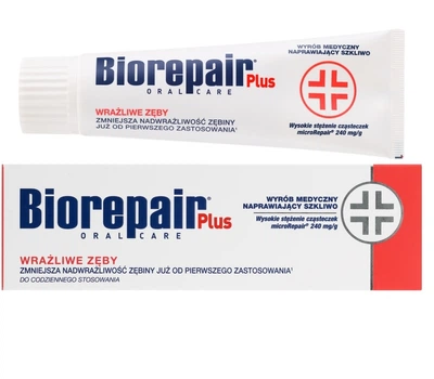 Зубная паста Профессиональное избавление от чувствительности Sensitive Teeth Plus Biorepair 75 мл