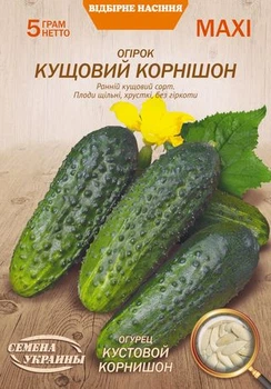 Семена Огурец Кустовой корнишон, 5 г (Семена Украины)