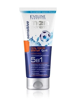 Гель после бритья Eveline Cosmetics Sensitive 5в1 Men X-TREME Q10+R 200 мл