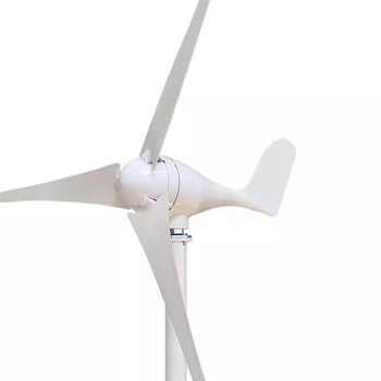 Вітрогенератор з накопиченням енергії 300W-12V з трьома лопатями + контролер (24073)