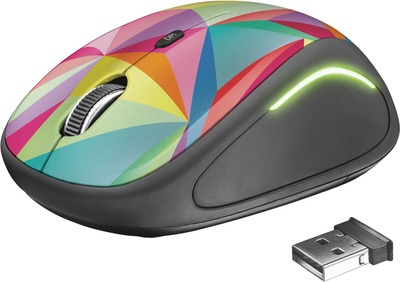 Мышь Trust Yvi FX Wireless Geometrics (TR22337)