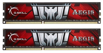 Оперативная память G.Skill DDR3-1600 16384MB PC3-12800 (Kit of 2x8192) Aegis (F3-1600C11D-16GIS)