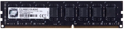 Оперативна пам'ять G.Skill DDR3-1600 8192MB PC3-12800 (F3-1600C11S-8GNT)