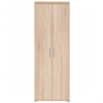 Шкаф платяной офисный ДСП Офис лайн SZF2D/79/220 790х550х2210 мм Gerbor Holding Дуб Сонома