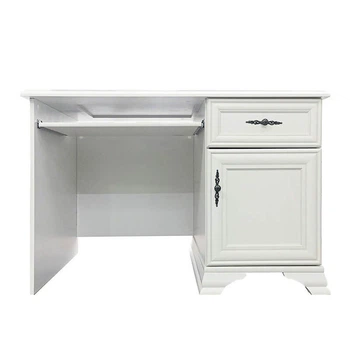 Стол письменный Gerbor Holding Кентуки BIU1D1S/ 1170х740х780 из ДСП, цвет белый альпийский