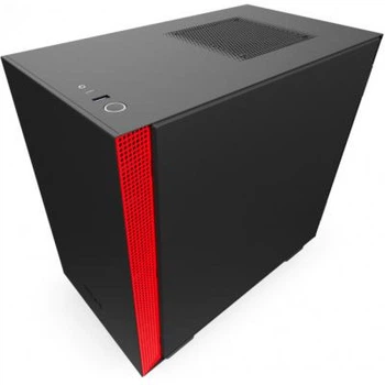 Корпус NZXT H210 Black/Red (CA-H210B-BR). 42885