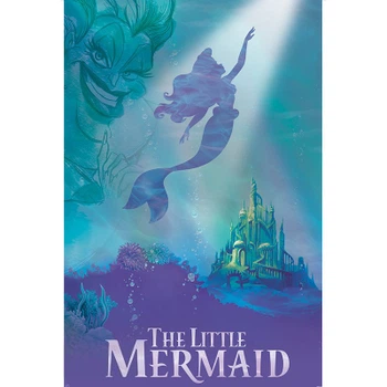 Стикер-наклейка ABYstyle Постер Disney "TLM/Ariel & Ursula" (Аріель та Урсула) 91.5x61 см (ABYDCO530)