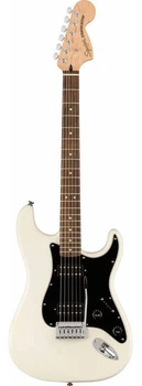 Электрогитара SQUIER by FENDER AFFINITY SERIES STRATOCASTER HH LR OLYMPIC WHITE