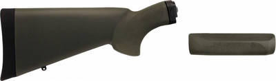 Комплект Hogue OverMolded (приклад + цівка) для Remington 870 кал. 12. оливковий