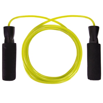 Скакалка скоростная с PVC жгутом Zelart Fit 2561 длина 2,75м Black-Yellow
