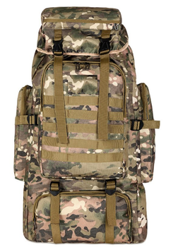 Тактический армейский рюкзак на 80 л 70x33x15 см Камуфляж урбан