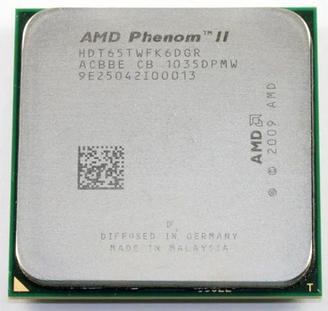 Процессор AMD Phenom II X6 1065T 2.9-3.4 GHz (HDT65TWFK6DGR) AM3 Б/У