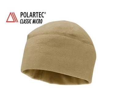 Шапка военная армии США Polartec Microfleece Hat Army Fleece Cap Beanie Цвет Койот