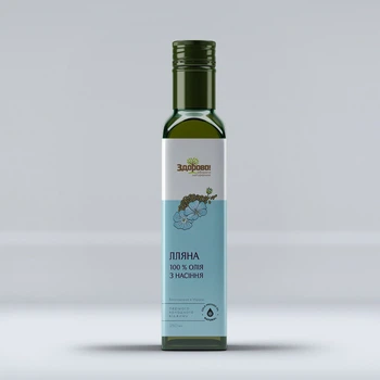 Масло льняное холодного отжима Здорово
