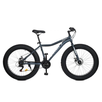 Велосипед горный фэтбайк Profi Avenger 26 дюймов рама 17" (Графит)