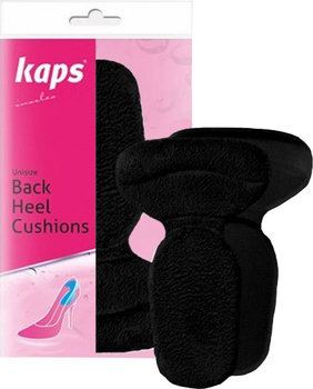Силіконові зап'яточники Kaps Back Heel Cushions Black Універсальний розмір (50444_black)