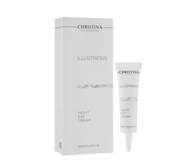 Christina Illustrious Night Eye Cream - Иллюстриус Омолаживающий ночной крем для кожи вокруг глаз 15 мл