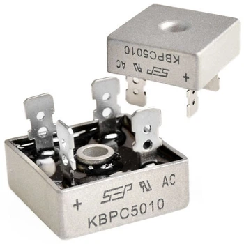 Міст діодний KBPC5010 однофазний 50А 1000В сірий