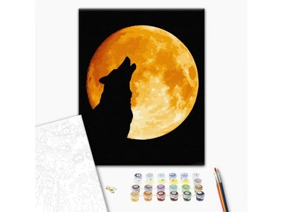 Картина за номерами Ніч вовка, Brushme (40х50 см)