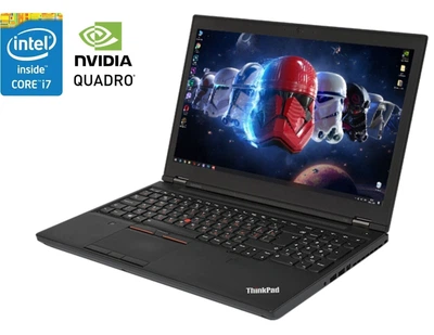 Рабочая станция Lenovo ThinkPad P50 / 15.6" (1920x1080) IPS / Intel Core i7-6820HQ (4(8) ядра по 2.7-3.6 GHz) / 16GB DDR4 / 512GB SSD / Quadro M2000M, 4GB GDDR5, 128-bit / WebCam б/у