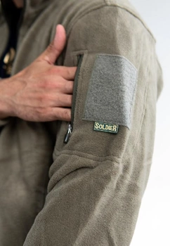 Тактическая куртка флисовая Soft Shell олива Logos 2454-07 S